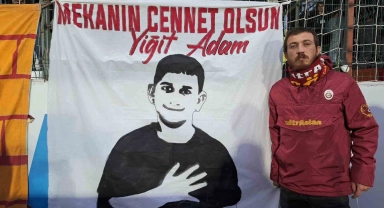 Galatasaray taraftarı Yiğit'i unutmadı