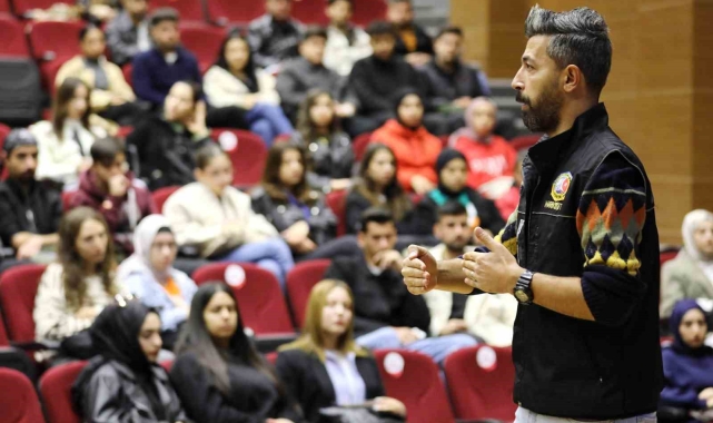 GAÜN'de En İyi Narkotik Polisi Anne Projesi kapsamında eğitim verildi