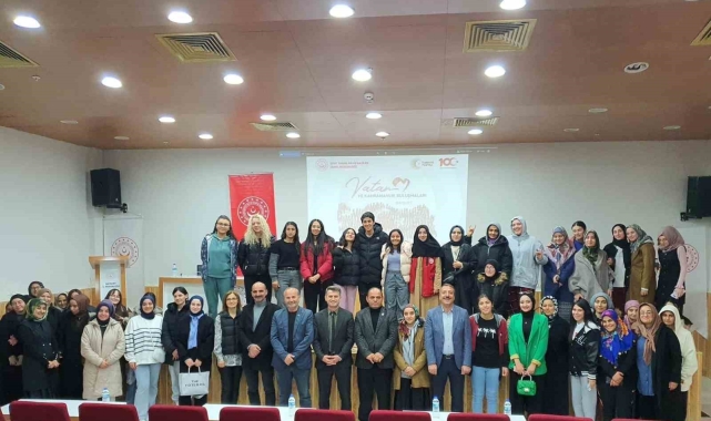 Gazi Köksal ve şehit abisi Okur öğrencilere önemli nasihatlerde bulundular