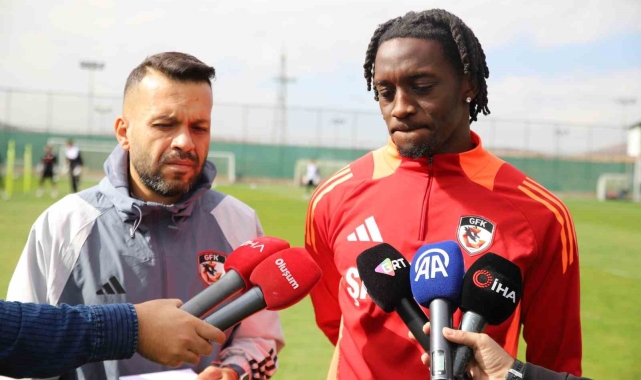 Gaziantep FK'lı Sorescu ve Lungoyi'nin hedefi galibiyet serisini sürdürmek
