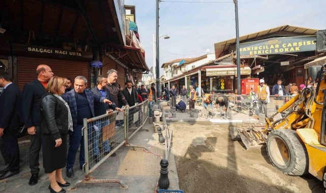 Gaziantep'te Karagöz-Eskisaray caddeleri yeni çehresine kavuşuyor