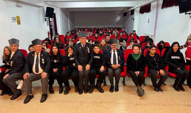Gaziler, lise öğrencileri ile buluştu
