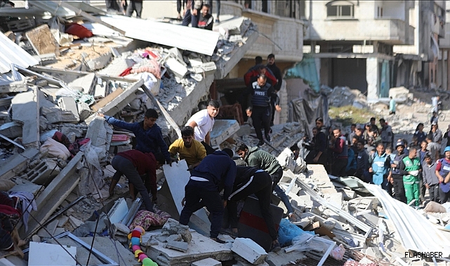 Gazze'de can kaybı 43 bin 922'ye yükseldi