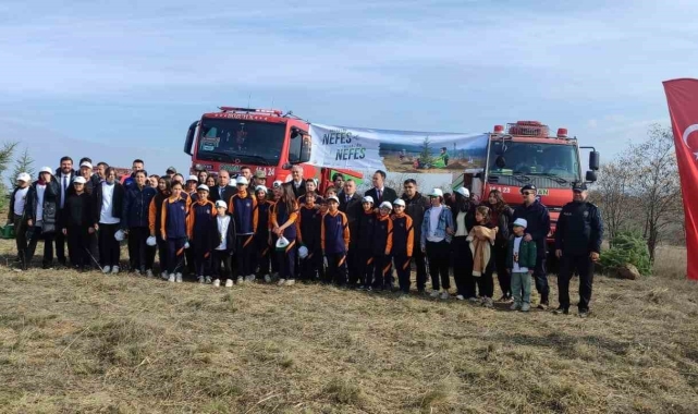 Geleceğe nefes kampanyası Bozüyük'te de karşılık buldu
