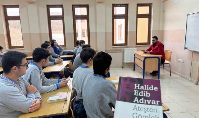 Gençlik Merkezince liseli öğrencilere sağlıklı yaşam ve kitap okuma alışkanlığı kazandırılıyor