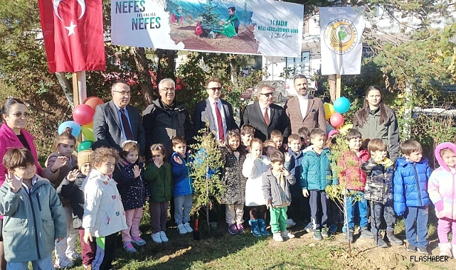 Gerze’de fidan dikim etkinliği düzenlendi