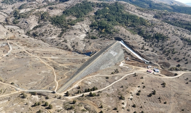 Giresun'da Çalgan Göleti inşaatı tamamlandı