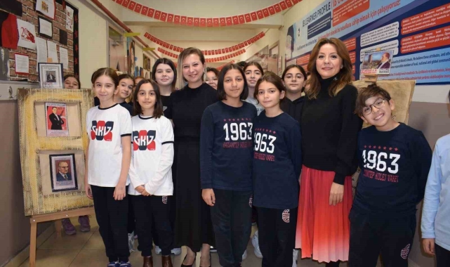 GKV'de Atatürk Posta Pulları Sergisi açıldı