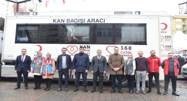 Görele'de kan bağışı kampanyası düzenlendi
