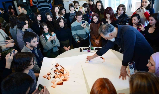 GSF'de hat üzerine konferans ve uygulamalı hat sunumu düzenlendi