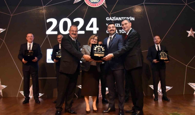 GSO Gaziantep'in yıldızları ödül töreni