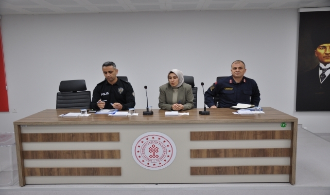 Gümüşhacıköy'de kasım ayı muhtarlar toplantısı yapıldı