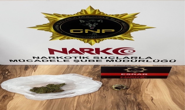 Gümüşhane'de uyuşturucu operasyonunda 3 şüpheli yakalandı