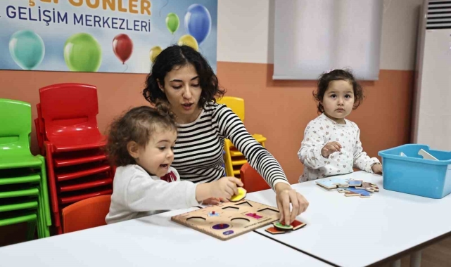 Güneşli Günler Çocuk Gelişim Merkezleri hizmet vermeye başladı