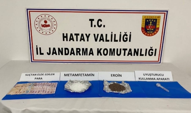 Hatay'da jandarma ekiplerinden uyuşturucu tacirlerine operasyon