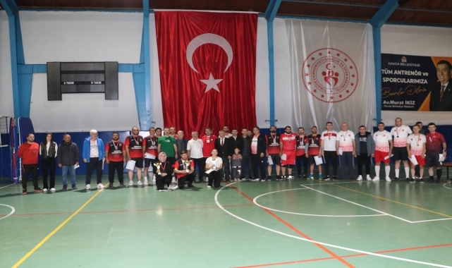 Havza'da 29 Ekim Cumhuriyet Bayramı Voleybol Turnuvası sona erdi