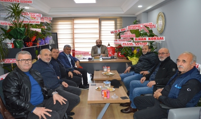 Havza TSO'dan AK Parti'ye ziyaret