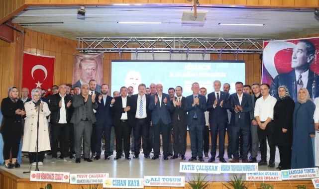 Hisarcık AK Parti'de Abdullah Akbulut güven tazeledi