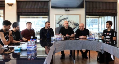 Hüseyin Yücel, Beşiktaşlı futbolcular bir araya geldi