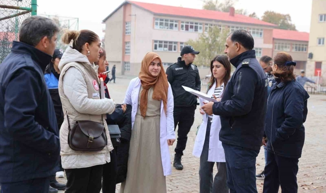Iğdır'da okul çevresindeki işletmeler denetlendi