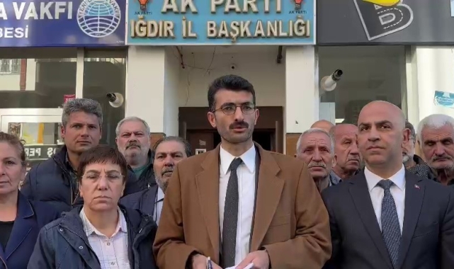 Iğdır'da parti binasına gerçekleştirilen satırlı saldırı kınandı