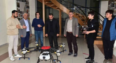 İHA projesiyle Türkiye ikincisi olan gençler Teknoloji Transfer Ofisinde