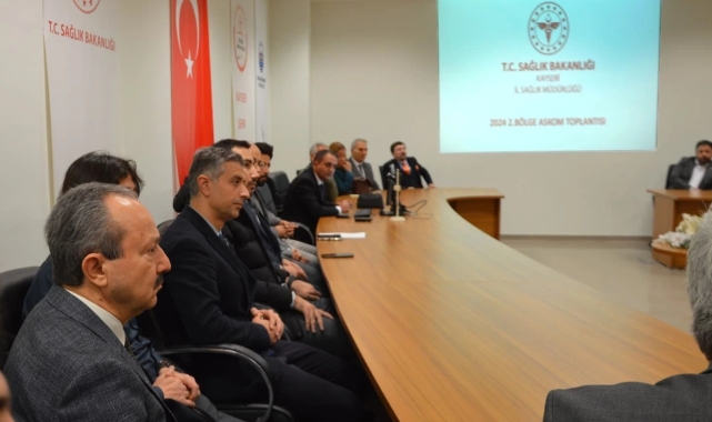 İl Sağlık Müdürü İnan, 2. Bölge ASKOM Toplantısına Katıldı