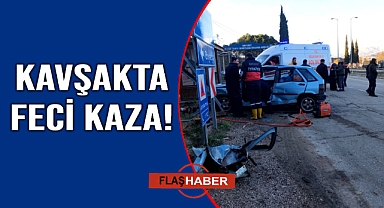 İlçede korkutan kaza:5 yaralı