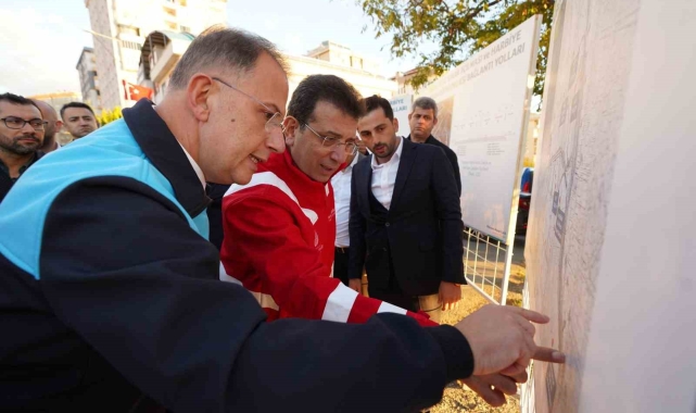 İmamoğlu ve Çalık, Beylikdüzü'nde incelemelerde bulundu