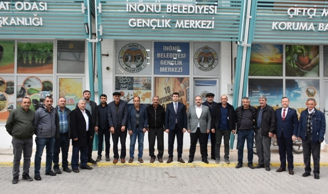 İnönü'de muhtarlar toplantısı yapıldı