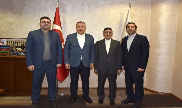 İran İslam Cumhuriyeti Trabzon Başkonsolosu Mohebati'den TTSO'ya ziyaret