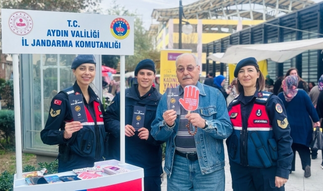 Jandarma ekipleri vatandaşları KADES konusunda bilgilendirdi