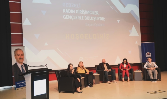 Kadın girişimciler anlattı, gençler dinledi