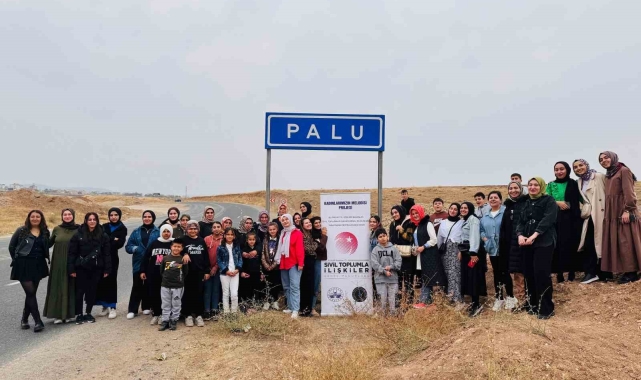 Kadınlar, Palu ilçesini gezdi