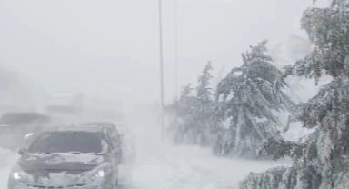 Kahramanmaraş-Göksun yolu kar nedeniyle kapandı