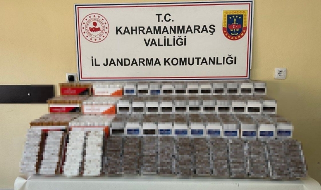 Kahramanmaraş'ta kaçakçılık operasyonu