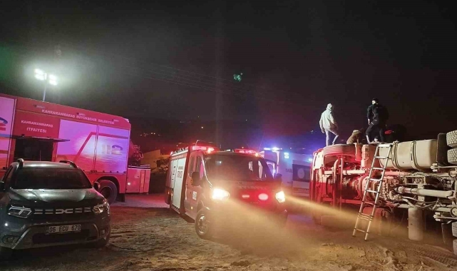 Kahramanmaraş'ta kamyon kazası: 1 yaralı