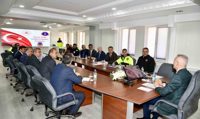 Karaman'da kış mevsiminde alınacak tedbirler konuşuldu