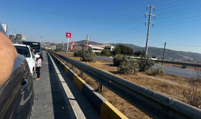 Karayolunda dilendirilen küçük çocukları adeta ölümle dans ettiriyorlar