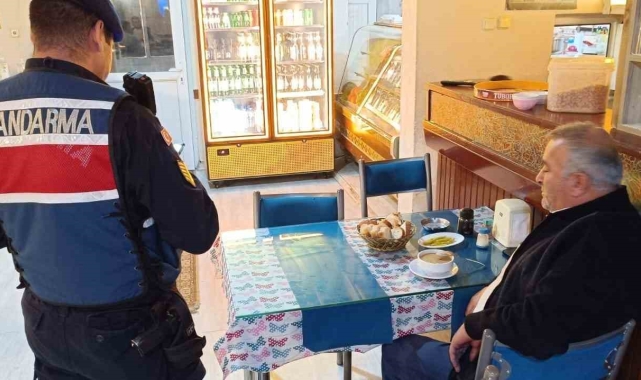 Karpuzlu'da jandarma ekiplerinden sıcak nokta şok uygulaması