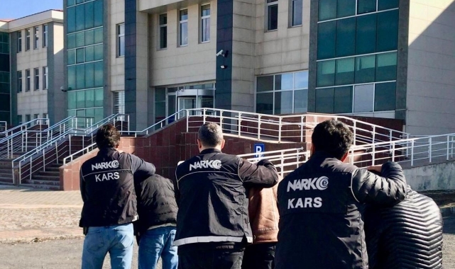 Kars'ta aparta uyuşturucu operasyonu