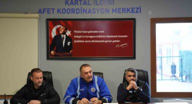 Kartal Belediyesi yoğun yağışlara karşı alarma geçti