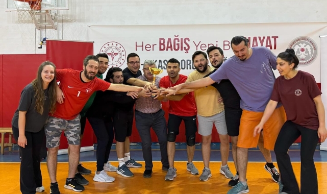 Kartal Dr. Lütfi Kırdar Şehir Hastanesi Voleybol Turnuvası tamamlandı