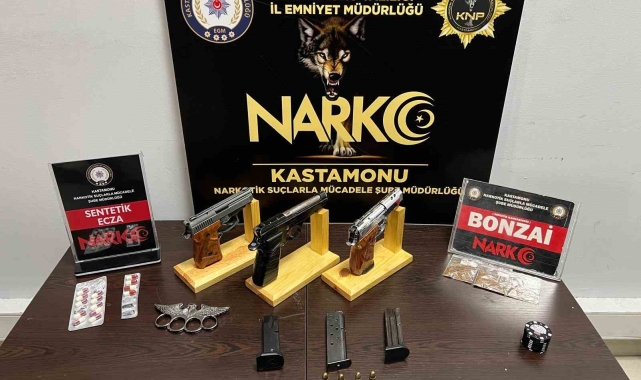 Kastamonu'da uyuşturucu operasyonu: 2 tutuklama