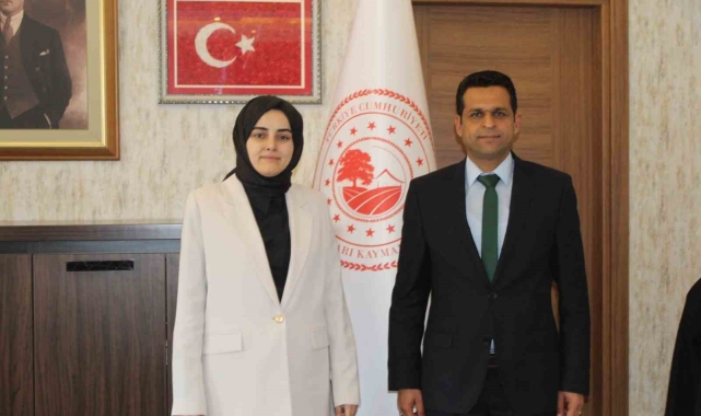 Kaymakam Kılıç, DSİ 33. Şube Müdürü ile bir araya geldi