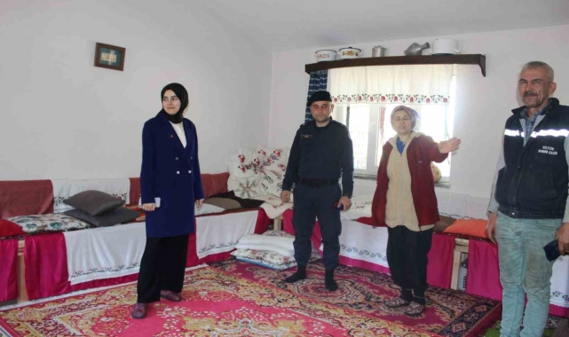 Kaymakam Kılıç, kurşunlu köyünü ziyaret etti