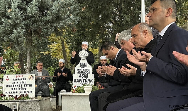 Kaymakam Safitürk, şehadetinin 8'inci yılında memleketi Sakarya ve görev yaptığı Derik'te anıldı