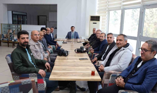Kaymakam Soysal, gazetecilerle bir araya geldi
