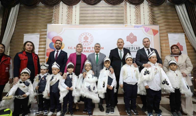 Kayseri Vakıflar Bölge Müdürlüğü, Niğde'de sünnet şöleni yaptı