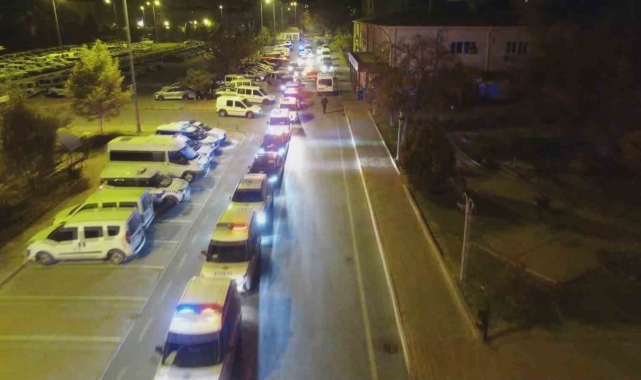 Kayseri'de 46 ekip ve 117 personelli 'aranan şahıslar' operasyonu